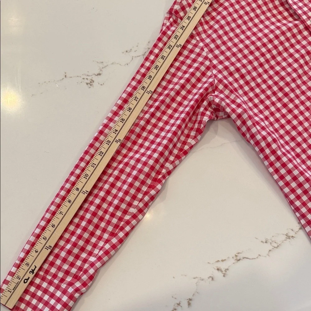 Polo by Ralph Lauren Pink and White Checkered Shirt Large